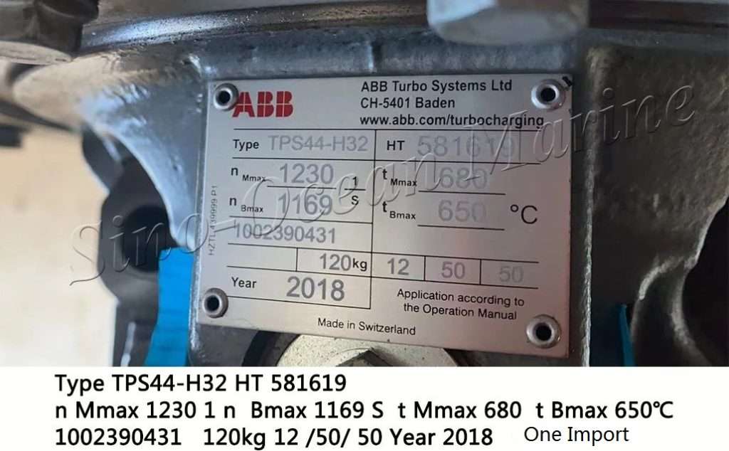 Original Turbochargers TPS44-H32-HT-581619