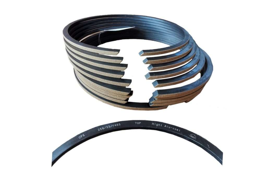 Right Alu-coat Ring-Original Engine Piston Rings