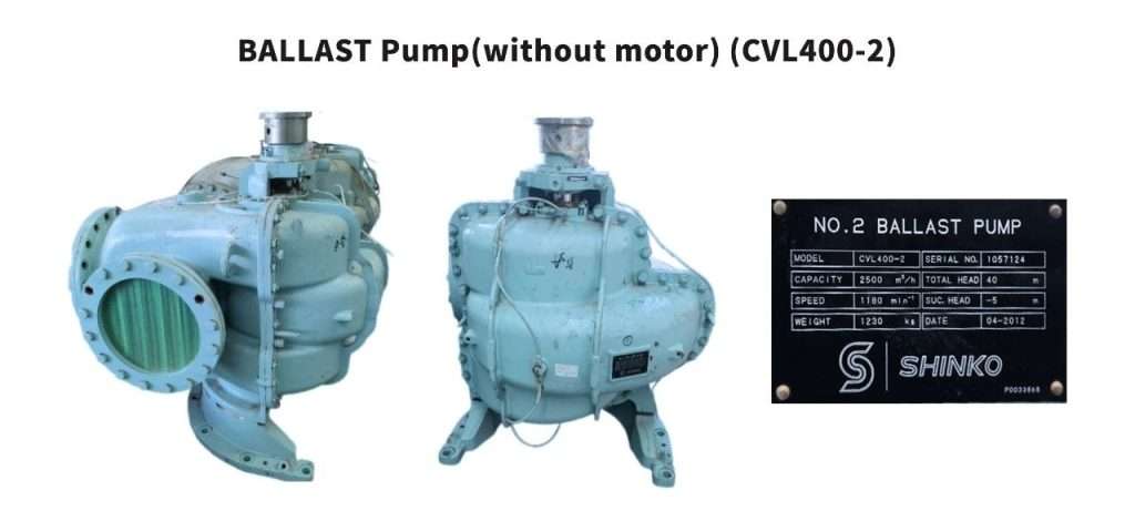 Балластные насосы (без двигателя)CVL400-2