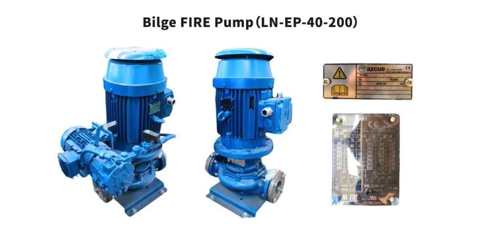 Bilge FIRE Pump LN-EP-40-200