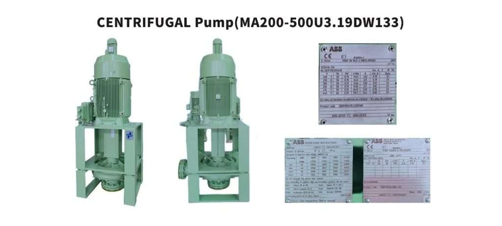 Центробежный насос-MA200-500U3.19DW133