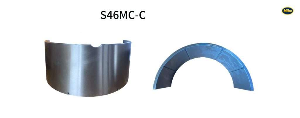 CROSSHEAD BEARING SHELL LOWER PART FOR S46MC-C