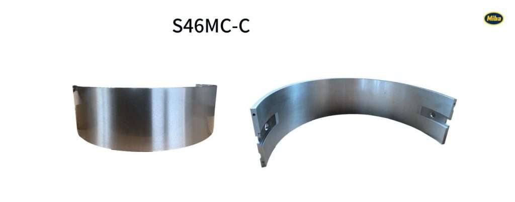 Connecting rod bearing upper for S46MC-C