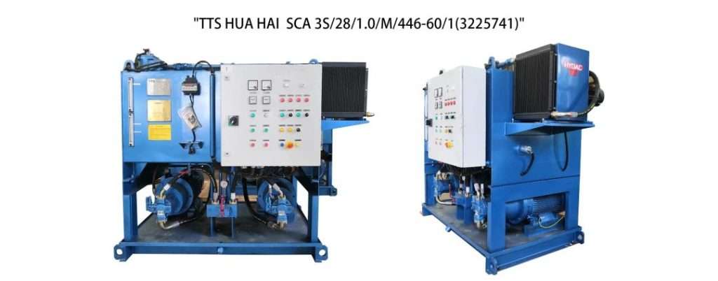 Emergency open tank hydraulic Pump stations - TTS