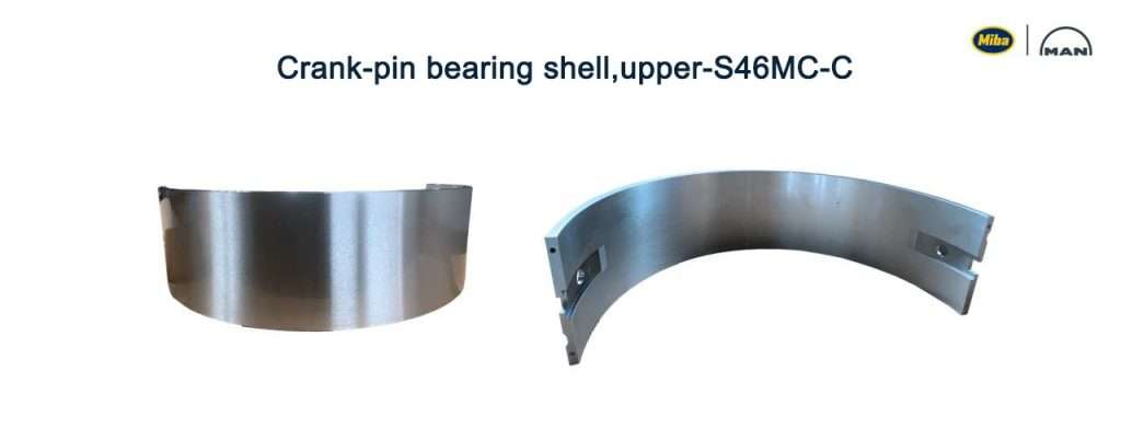 Crank-pin bearing shell,upper-S46MC-C