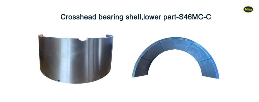 Crosshead bearing shell,lower part-S46MC-C