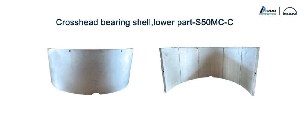Crosshead bearing shell,lower part-S50MC-C