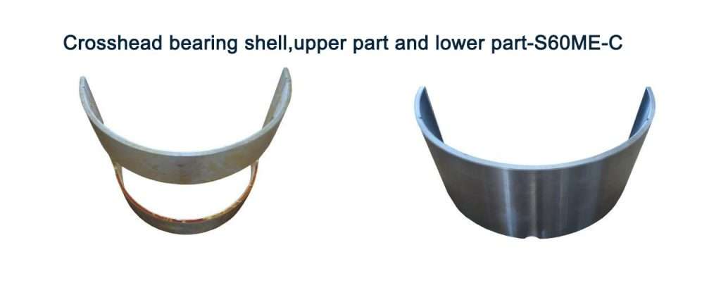 Crosshead bearing shell,upper part and lower part-S60ME-C