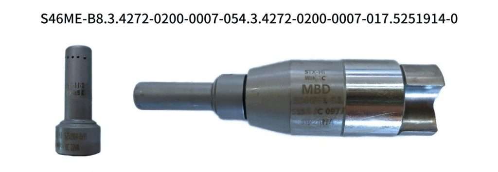 S46ME-B-NOZZLE-SPINDLE GUIDE,COMPLETE