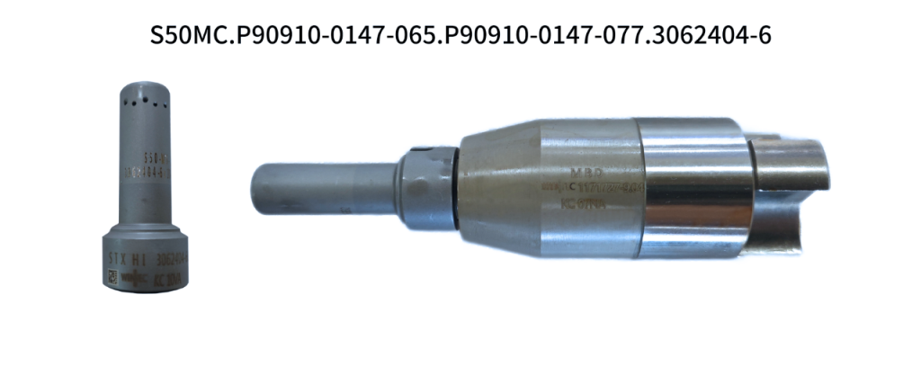 S50MC-FUEL NOZZLE AND SPINDEL GUIDE,COMPLETE