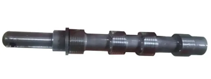 Fig.5. Clamped two-position four-way valve spool